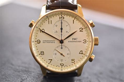 iwc portoghese oro rosa|Acquista IWC Portuguese Chronograph Oro rosa su Chrono24.